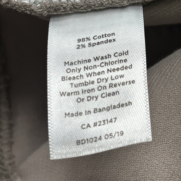 TALBOTS STRETCH CORDUROY STRAIGHT LEG PANTS Size 16 - Picture 8 of 8